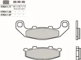 Brembo Pastillas de freno Brembo 07KA1117 genuinas, orgánico, foto 1