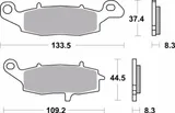 Brembo Pastillas freno Brembo 07KA19SA sinterizadas izquierda, delanteras, foto 2