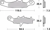 Brembo Pastillas freno Brembo 07KA22SD sinterizadas, delanteras, foto 2