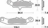 Brembo Pastillas freno Brembo 07KA24SD sinterizadas, delanteras, foto 2