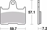 Brembo Pastillas freno Brembo 07KS06SP sinterizadas, traseras para BMW M 1000 R, foto 2