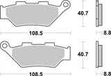 Brembo Pastillas freno Brembo 07KS07SA, sinterizado, delanteras, foto 3