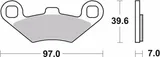Brembo Pastillas freno Brembo 07PO02SD sinterizadas, foto 2