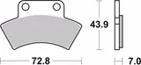 Brembo Pastillas freno Brembo 07PO03SD sinterizadas, foto 2