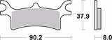Brembo Pastillas freno Brembo 07PO06SD sinterizadas, traseras, foto 2