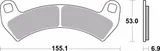 Brembo Pastillas freno Brembo 07PO14SD sinterizadas para Kymco Grand Dink 50 2T, foto 2