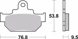 Brembo Pastillas de freno Brembo 07SU0808 genuinas, orgánico, foto 2