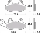 Brembo Pastillas de freno Brembo 07SU12TT orgánicas, foto 2