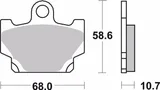 Brembo Pastillas de freno Brembo 07YA1011 genuinas, orgánico, foto 2