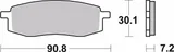 Brembo Pastillas de freno Brembo 07YA13TT orgánicas, foto 2