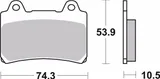 Brembo Pastillas de freno Brembo 07YA1711 genuinas, orgánico, foto 2