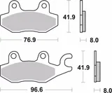 Brembo Pastillas freno Brembo 07YA22SP sinterizadas, traseras, foto 2