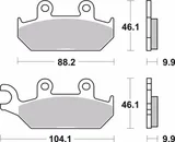 Brembo Pastillas freno Brembo 07YA25SA sinterizadas, delanteras, foto 2