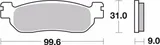 Brembo Pastillas de freno Brembo 07YA3707 genuinas, orgánico, traseras, foto 2