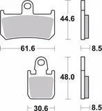 Brembo Pastillas freno Brembo 07YA46SA sinterizadas, delanteras, foto 2