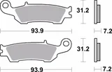 Brembo Pastillas freno Brembo 07YA47SX sinterizadas, delanteras, foto 2