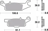 Brembo Pastillas freno Brembo 07YA51SD sinterizadas, traseras, foto 2