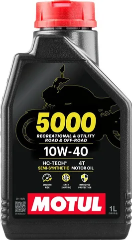 Aceite Motul 5000 10W40 4T 1L