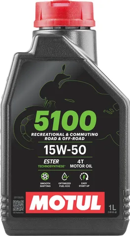 Aceite Motul 5100 15W50 4T 1L