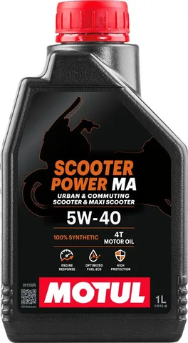Aceite Motul Scooter Power 4T 5W40 MA 1L