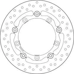Disco Brembo Genuine Aprilia 1.0 Tuono/vas