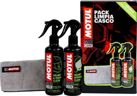 Pack limpia cascos Motul (M1 M2)