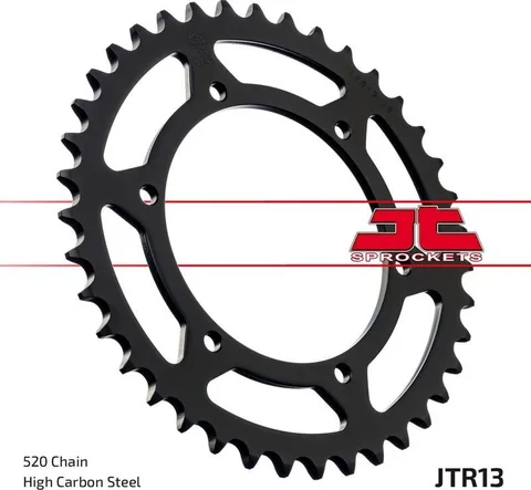 Corona JT Sprockets JTR13.44 acero, 44 dientes, paso 520 para Gilera Dakota 500