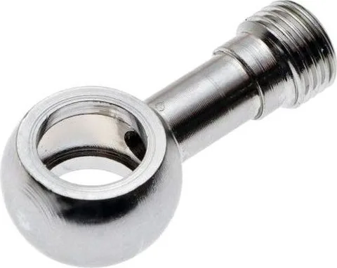 Banjo recto de moto diámetro 10 cromado FrenTubo