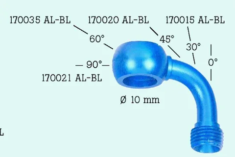 Banjo 90 D.10 aluminio azul