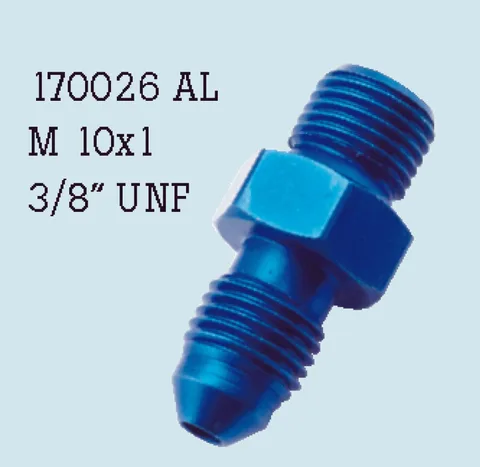 Adaptador M10X1 -38 cromado Frentubo