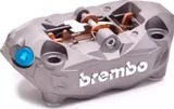 Brembo Pinza de freno delantera izquierda radial Brembo 20B69074 100 mm negro, foto 1