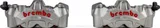 Brembo Pinza de freno delantera Brembo 220C78310 negra upgrade, foto 2