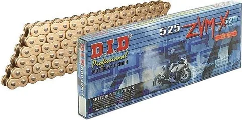 Cadena DID 525 ZVM-X (GG) x 118 R