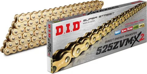 Cadena DID 525 ZVM-X2 (GG) x 120 R