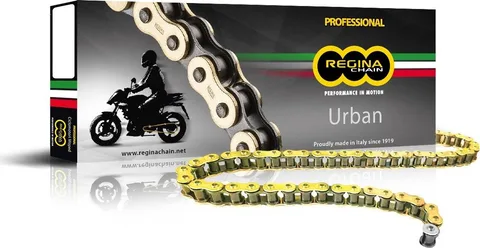 Cadena Regina 415 moto urbana 136 pasos 90ORO