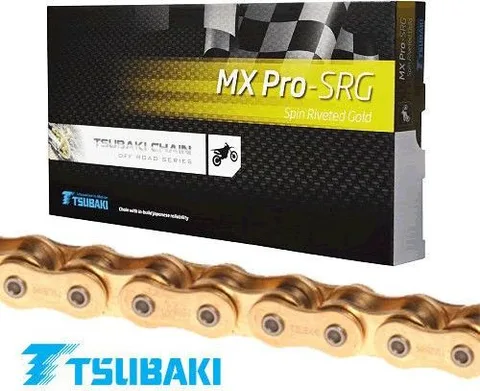 428-MX PRO gold Tsubaki X 148 pasos