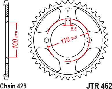 Corona JT Sprockets aluminio