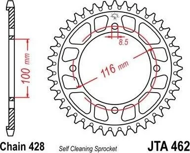 Corona JT Sprockets aluminio
