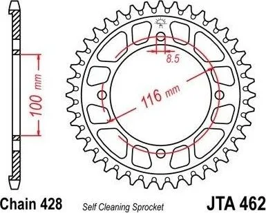 Corona JT Sprockets aluminio