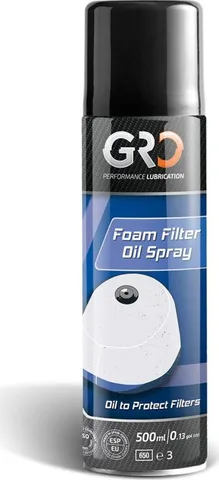 Aceite filtros Foam Filter Spray 0.5L GRO 5091298