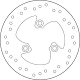Brembo Disco de freno Brembo 68B40715 fijo Serie Oro, trasero, 190 mm, foto 3