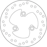 Brembo Disco de freno Brembo 68B40716 fijo Serie Oro, trasero, 190 mm, foto 3
