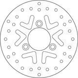 Brembo Disco de freno Brembo 68B40718 fijo Serie Oro, trasero, 200 mm, foto 3