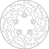 Brembo Disco de freno Brembo 68B40724 fijo Serie Oro, trasero, 200 mm, foto 3