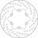 Brembo Disco de freno Brembo 68B40735 fijo Serie Oro, trasero, 220 mm, foto 3