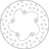 Brembo Disco de freno Brembo 68B40736 fijo Serie Oro, trasero, 220 mm, foto 3