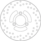 Brembo Disco de freno Brembo 68B40757 fijo Serie Oro, trasero, 226 mm, foto 3