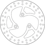 Brembo Disco de freno Brembo 68B40758 fijo Serie Oro, trasero, 226 mm, foto 3