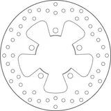 Brembo Disco de freno Brembo 68B40761 fijo Serie Oro, trasero, 230 mm, foto 3