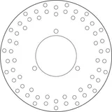 Brembo Disco de freno Brembo 68B40762 fijo Serie Oro, trasero, 230 mm, foto 3